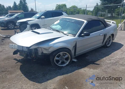 2001 Ford Mustang Gt z USA, uszkodzony, nr VIN 1FAFP45X51F191048